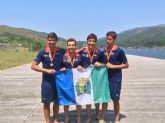 El equipo de piragüismo UCAM-ADPinatar obtiene un nuevo triunfo en Pontevedra