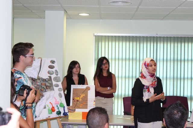 Grados en Arquitectura e Ingeniería de Edificación de la UCAM celebraron un taller de intervención arquitectónica en Puerto Lumbreras - 1, Foto 1