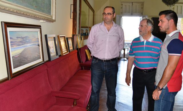 El afamado artista cartagenero Marcial Zambrana expone en el Casino de Águilas - 1, Foto 1