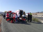 Intenso fin de semana de trabajo para los efectivos de Cruz Roja Española en Águilas