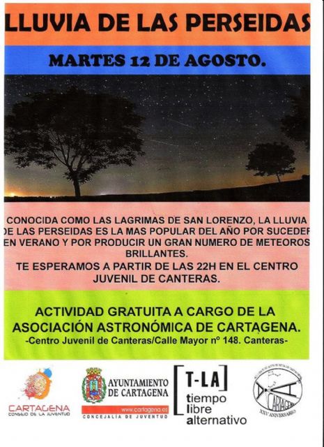 El T-LA organiza una observación astronómica de la lluvia de las Perseidas - 1, Foto 1