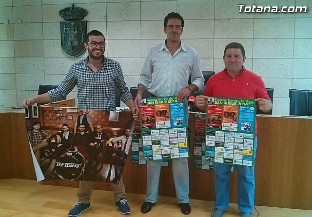 Las fiestas del barrio de San Roque se celebran del 14 al 16 de agosto, Foto 1