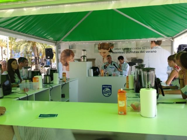 La playa de La Manga se convierte en espacio cardio-responsable - 1, Foto 1