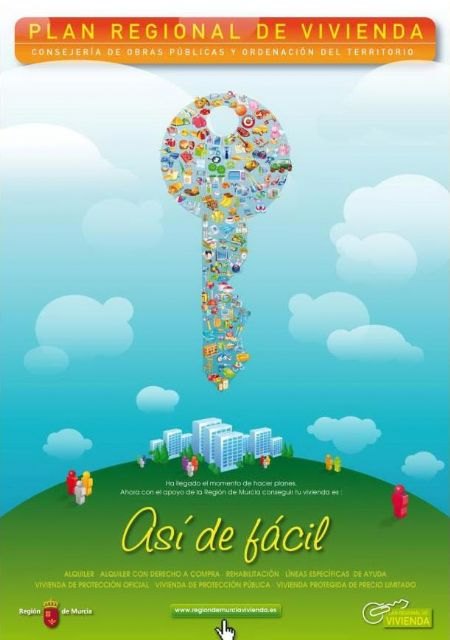 Más de 3.800 familias murcianas se han beneficiado de ayudas para facilitar el acceso a una vivienda - 1, Foto 1