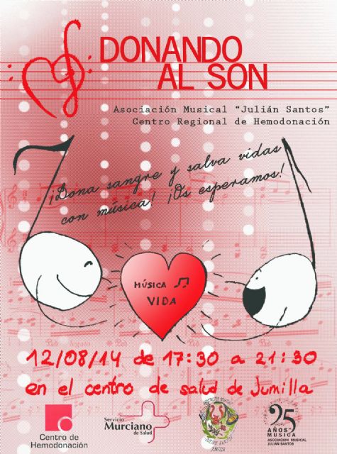 La Asociación Musical Julián Santos amenizará mañana la jornada de donación de sangre con el concierto Donando al son - 1, Foto 1