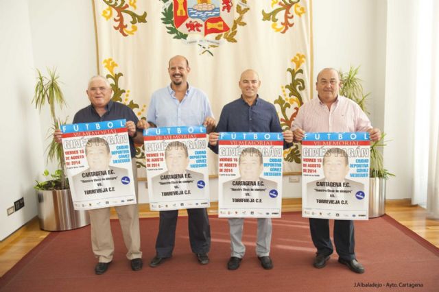 El Cartagena F.C. y el Torrevieja C.F. se disputarán el Memorial Ginés Pagán - 2, Foto 2