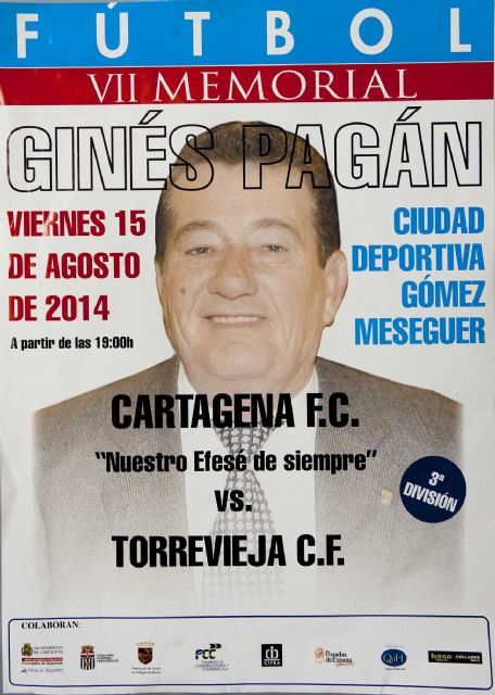 El Cartagena F.C. y el Torrevieja C.F. se disputarán el Memorial Ginés Pagán - 4, Foto 4