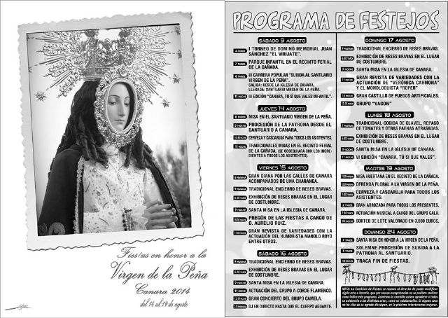 Canara celebra las fiestas en honor a la Virgen de la Peña con un intenso programa de actos - 1, Foto 1