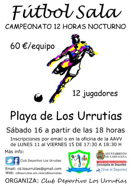 Doce horas de fútbol sala en la playa de Los Urrutias - 1, Foto 1