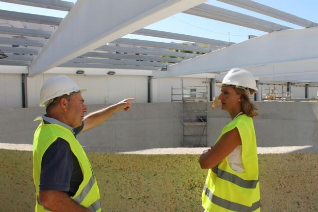 La directora general de Investigación visita las obras de la primera planta en tierra del Mediterráneo para la reproducción en cautividad del atún rojo - 1, Foto 1