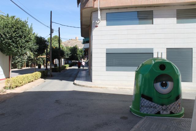 Los contenedores de vidrio de Jumilla se visten de faena para concienciar sobre la importancia del reciclaje - 4, Foto 4