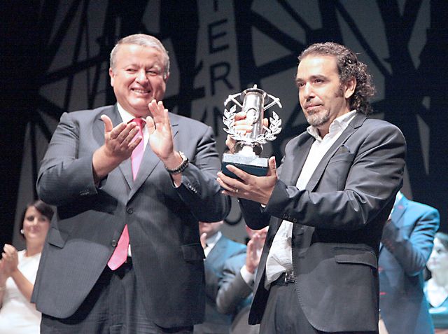 David Lagos Aguilar, ganador de la 