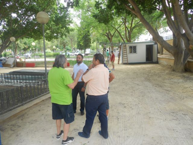 Comienza la instalación de los Huertos del Malecón - 1, Foto 1