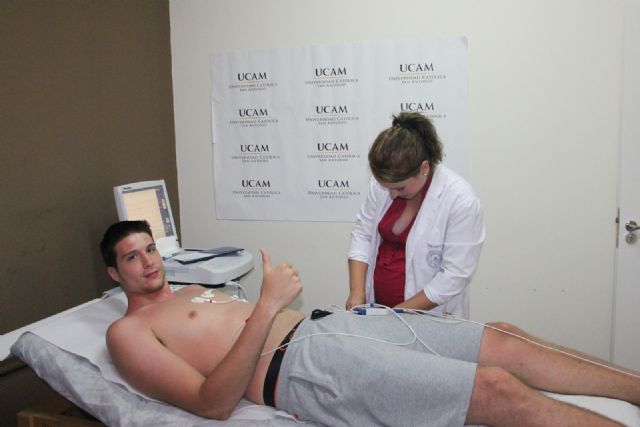 Los jugadores del UCAM Murcia CB comienzan la pretemporada con las pruebas físicas y de esfuerzo - 1, Foto 1