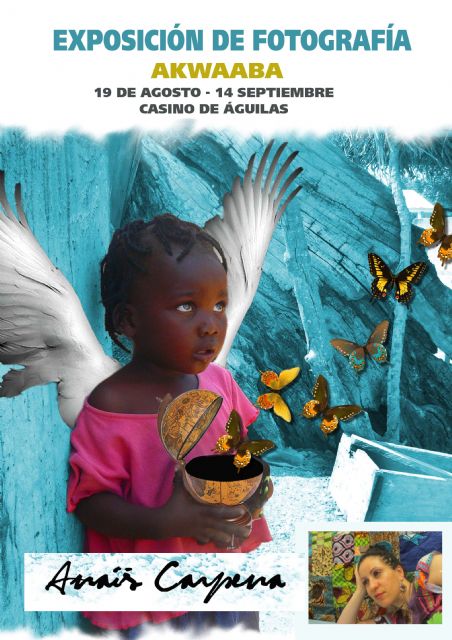 Anaïs Carpena presenta una exposición de fotografías sobre África en el Casino de Águilas - 1, Foto 1