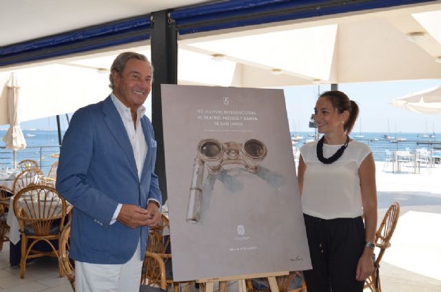 Arturo Fernández agradece en Santiago de la Ribera el Premio del Festival que recibirá esta noche tras poner en escena su último montaje Enfrentados - 3, Foto 3