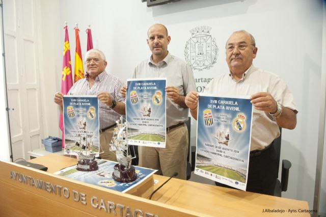 Cartagena y Real Madrid disputarán la Carabela de Plata Juvenil en el Cartagonova - 1, Foto 1