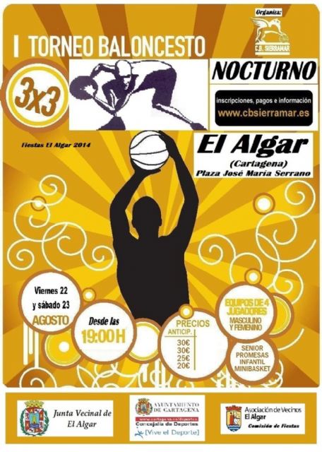 Baloncesto 3x3 en el primer torneo de El Algar - 1, Foto 1
