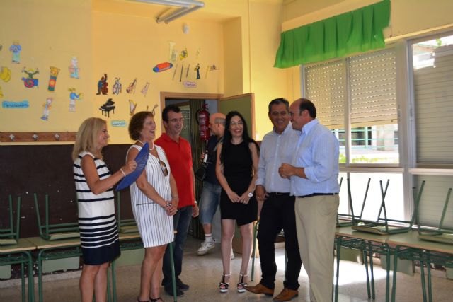 Educación invertirá un millón de euros en la remodelación integral del Colegio Pascual Martínez Abellán de Pliego - 1, Foto 1