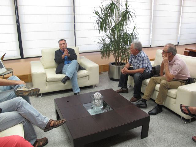 Reunión del consejero de Fomento con la Plataforma Pro-Soterramiento de Murcia - 1, Foto 1