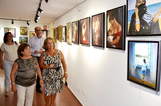 La artista Josefa Martínez Venteo expone en la Casa de Cultura Francisco Rabal de Águilas - 2, Foto 2
