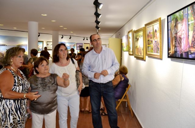 La artista Josefa Martínez Venteo expone en la Casa de Cultura Francisco Rabal de Águilas - 3, Foto 3