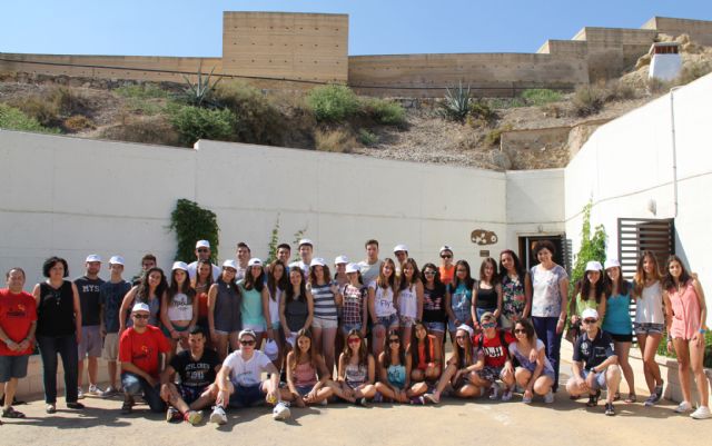 Más de 300 jóvenes de campamentos y escuelas de verano conocen los productos turísticos de Puerto Lumbreras - 1, Foto 1