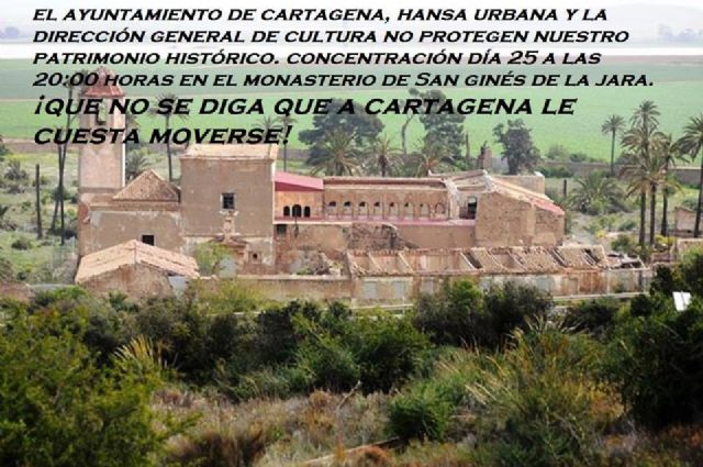 SPCT apoya la concentración en defensa del Monasterio de San Ginés de la Jara - 1, Foto 1