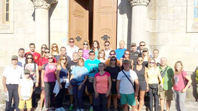 Una treintena de caravaqueños realiza el Camino de Santiago - 2, Foto 2
