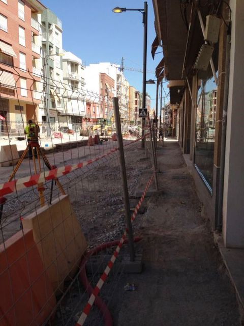 UPyD Lorca denuncia las innumerables obras que sufren desde hace meses los ciudadanos del municipio - 2, Foto 2