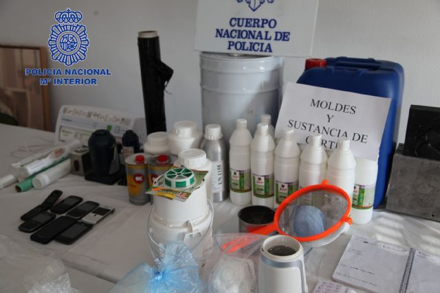 La Policía Nacional desmantela en la Región de Murcia un completo laboratorio de transformación de  cocaína - 3, Foto 3