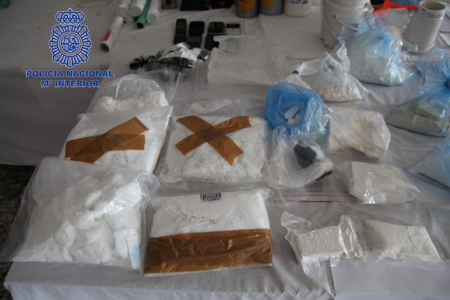 La Policía Nacional desmantela en la Región de Murcia un completo laboratorio de transformación de  cocaína - 4, Foto 4