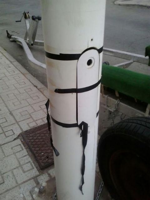 SPCT denuncia problemas de seguridad en el alumbrado público de Los Nietos - 2, Foto 2