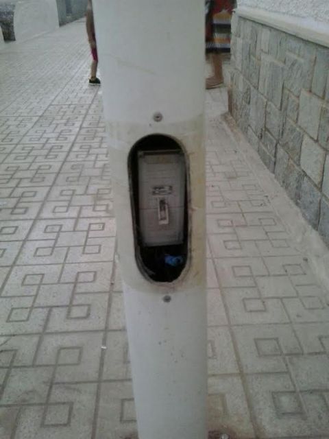 SPCT denuncia problemas de seguridad en el alumbrado público de Los Nietos - 4, Foto 4