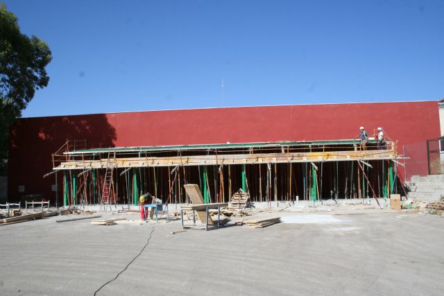 Los nuevos vestuarios del IES Vega del Argos estarán finalizados en el mes de noviembre - 2, Foto 2