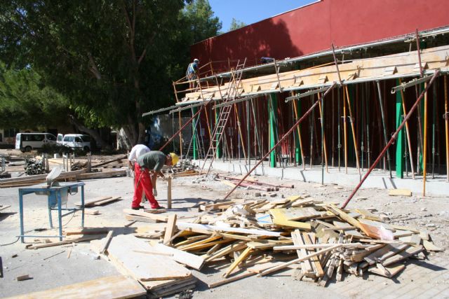 Los nuevos vestuarios del IES Vega del Argos estarán finalizados en el mes de noviembre - 4, Foto 4