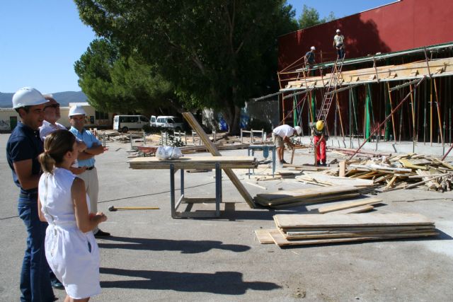 Los nuevos vestuarios del IES Vega del Argos estarán finalizados en el mes de noviembre - 5, Foto 5