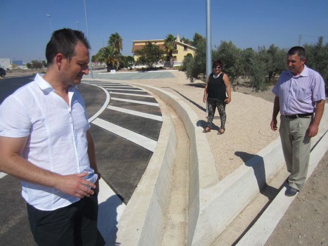 El PSOE reclama unas adecuadas medidas de seguridad en la nueva rotonda en la Rm-D16 - 2, Foto 2