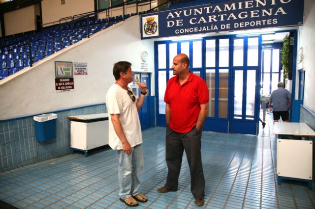 Visita de Carlos Garranzo al concejal de Deportes - 1, Foto 1