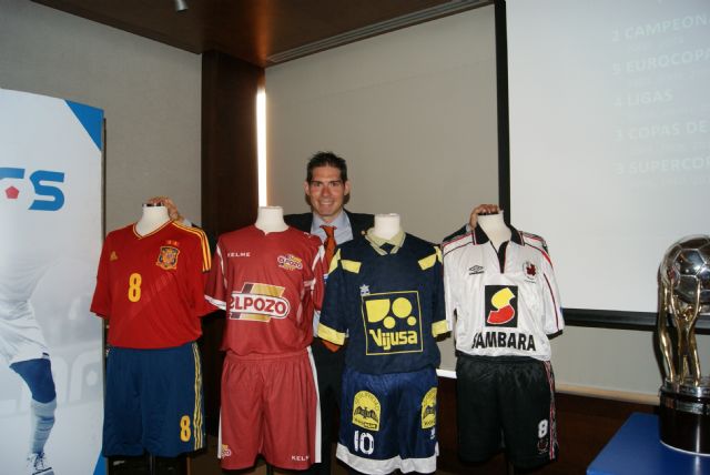 Kike Boned, ya ejerce de embajador de la Liga Nacional de Fútbol Sala - 1, Foto 1