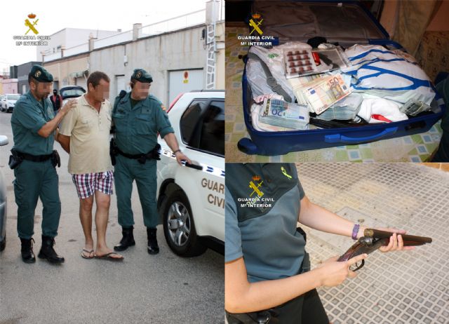 La Guardia Civil detiene en Cartagena a un experimentado atracador de bancos - 4, Foto 4