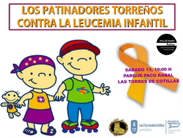 El patinaje de Las Torres de Cotillas se vuelca contra la leucemia infantil - 1, Foto 1