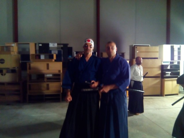 Miembros del Club Aikido Totana participan en el rodaje de las Aventuras de Moriana - 2