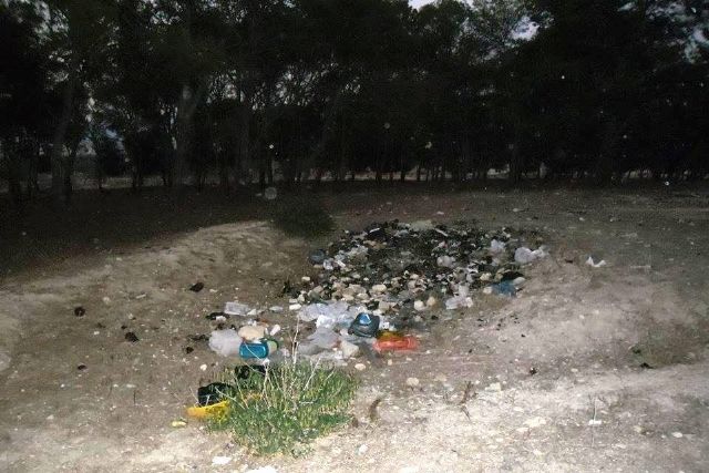 SPCT denuncia una escombrera ilegal junto a la barriada de las 600 - 2, Foto 2