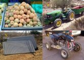 La Guardia Civil detiene a 13 personas relacionadas con robos en explotaciones agrícolas de la Región