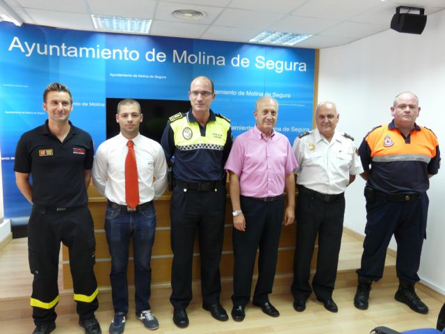 Más de 450 personas y 100 vehículos integran el Dispositivo Especial de Seguridad durante las Fiestas Patronales de Molina de Segura 2014 - 1, Foto 1
