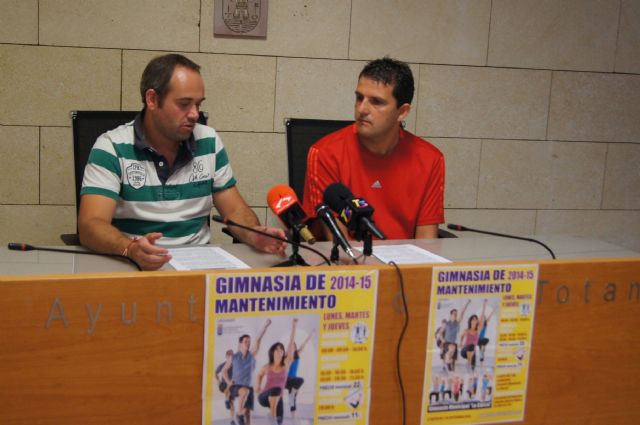 La concejalía de Deportes presenta el programa de Gimnasia de Mantenimiento para adultos, personas mayores y discapacitados, Foto 1