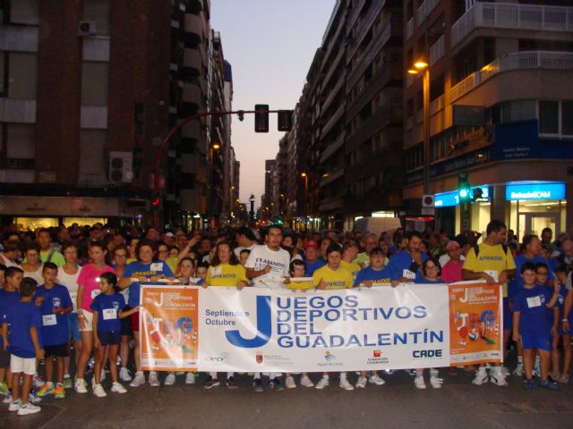 Comienzan los Juegos Deportivos del Guadalentín con la participación de 1.400 personas en la Marcha Andando - 1, Foto 1