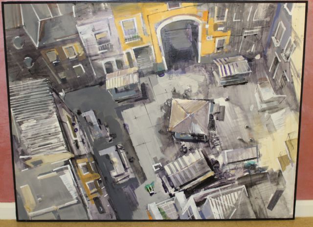 David Escarabajal  de Alcoy gana el  I Concurso de Pintura al Aire Libre - 1, Foto 1