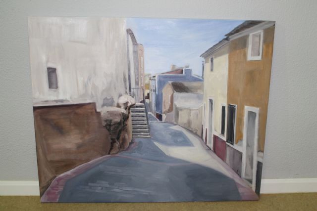 David Escarabajal  de Alcoy gana el  I Concurso de Pintura al Aire Libre - 4, Foto 4